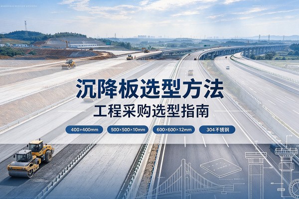 茫崖沉降板选择方法
