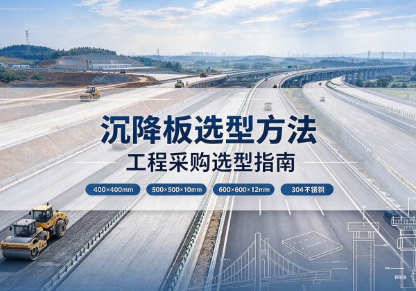 茫崖沉降板选择方法