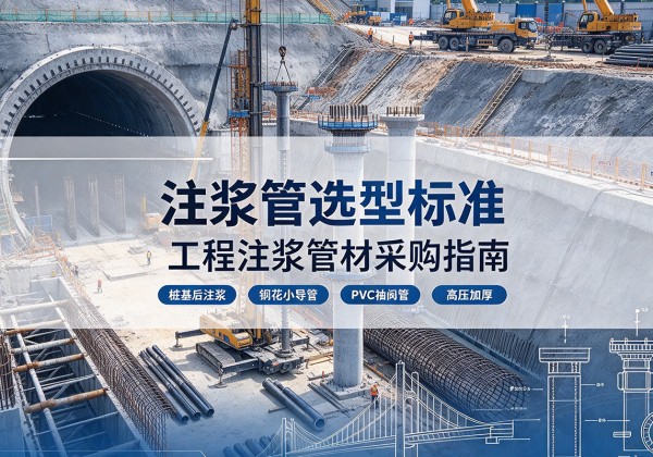 茫崖注浆管选型标准